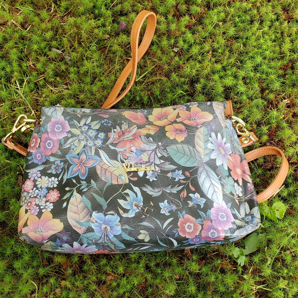 Valentina Italian Leather Crossbody Bag